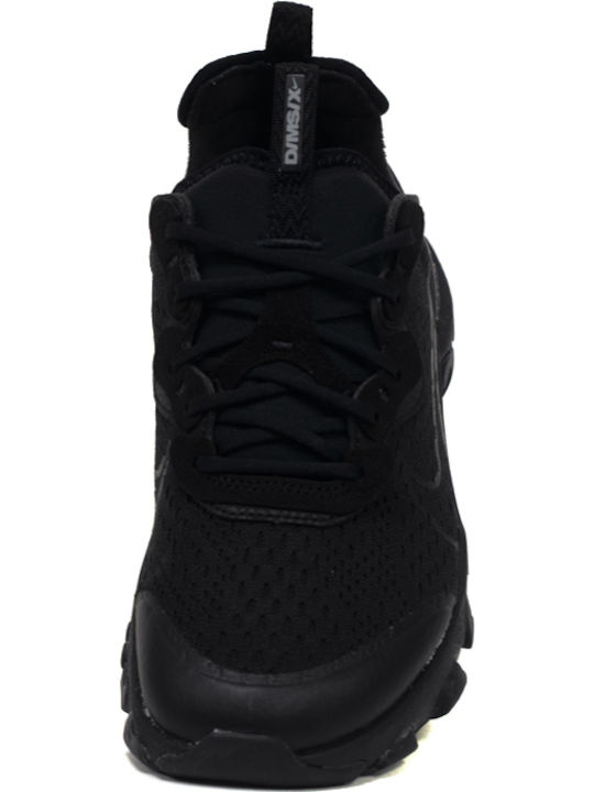 React Vision Gs Kids Sports Shoes Running with Laces Black
