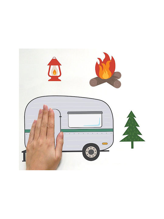 RoomMates Decor Παιδικό Διακοσμητικό Αυτοκόλλητο Τοίχου Camping