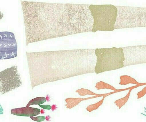 RoomMates Decor Autocolant Decorativ pentru Copii Perete Watercolor Llama 67x98buc 28buc