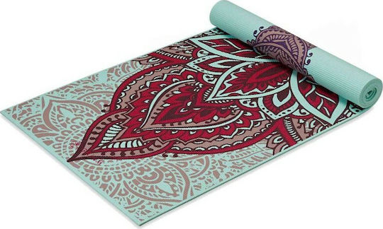 Gaiam Ara Rouge Στρώμα Γυμναστικής Yoga Τιρκουάζ (173x61x0.6cm)