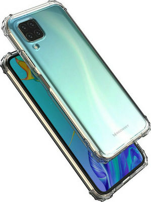 Anti Shock Durable Umschlag Rückseite Silikon Transparent (Huawei P40 Lite) W23824