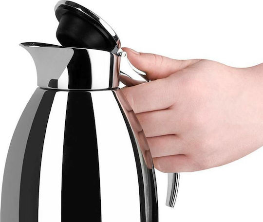 Emsa Eleganza Кана Термос Неръждаема Стомана 300ml Сребрист