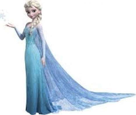 RoomMates Decor Παιδικό Διακοσμητικό Αυτοκόλλητο Τοίχου Frozen Elsa 124εκ.