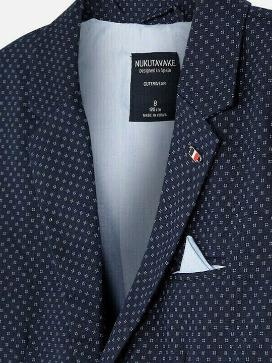 Kids' Blazer Short Navy Blue
