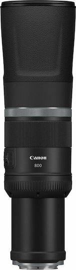 Canon Full Frame Φωτογραφικός Φακός RF 800mm f/11 IS STM Telephoto για Canon RF Mount Μαύρος
