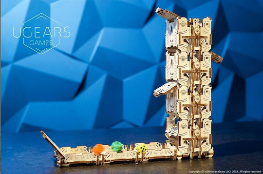 Ugears Παιχνίδι Κατασκευών Ξύλινo Πύργος για Ζάρι για Παιδιά 8+ Ετών