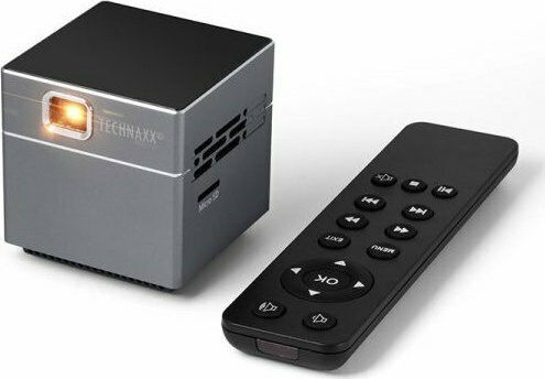 Technaxx TX-126 4860 Mini Projector DLP Λάμπας LED με Ενσωματωμένα Ηχεία