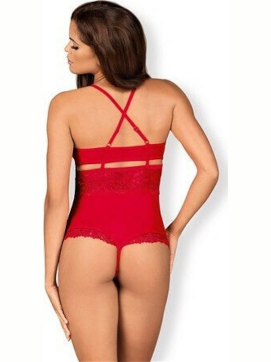Obsessive Sexy Bodysuit Red