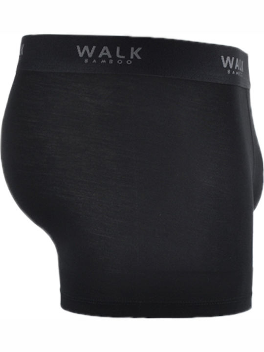 Bamboo Underwear W1770 Мъжки боксерки Черни 1Опаковка