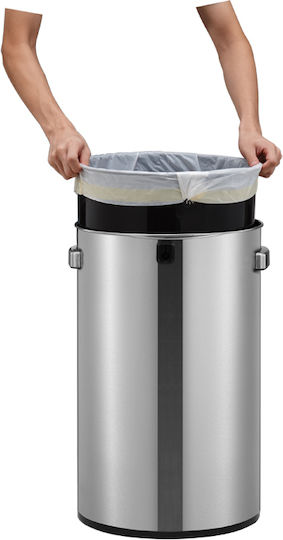 Eko Metallisch Gewerbliche Abfallbehälter Abfall VB 9055 50Es Inox