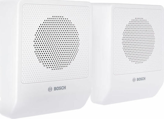 Bosch LB10-UC06-L Wand-Installationslautsprecher Paar Weiße