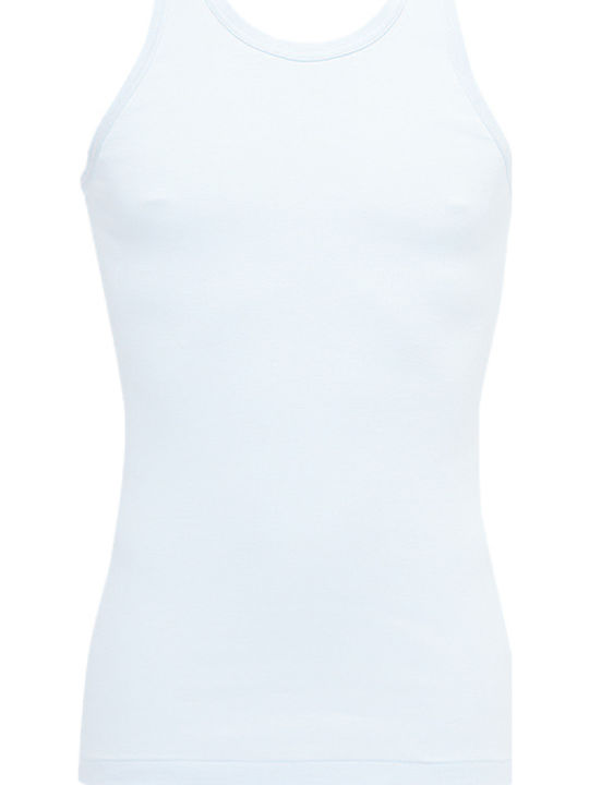 Men's Undershirt Sleeveless in White Color