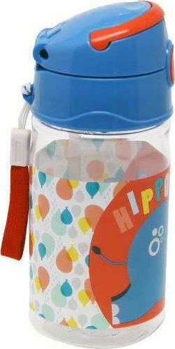 Fisher Price Παιδικό Παγούρι Πλαστικό με Καλαμάκι Μπλε 350ml