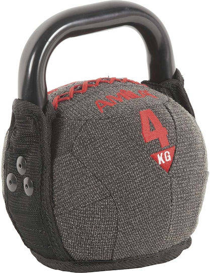 AMILA Kettlebell Vinyl 4kg Gray