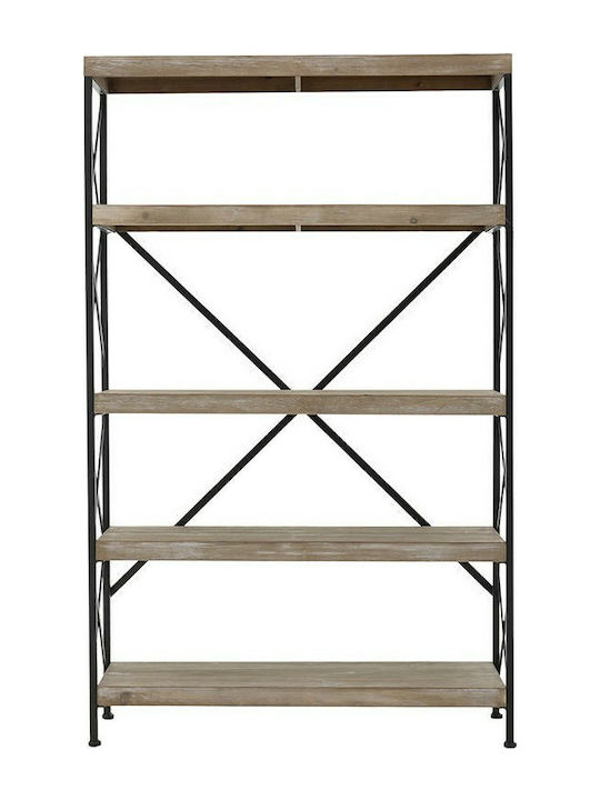 Ecru Bookcase 101x31x185cm