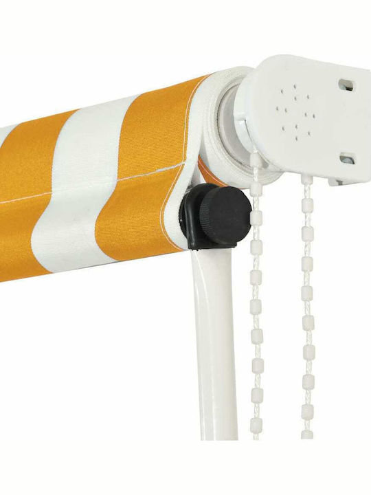 vidaXL Τέντα Βεράντας Κίτρινο 1x1.5m