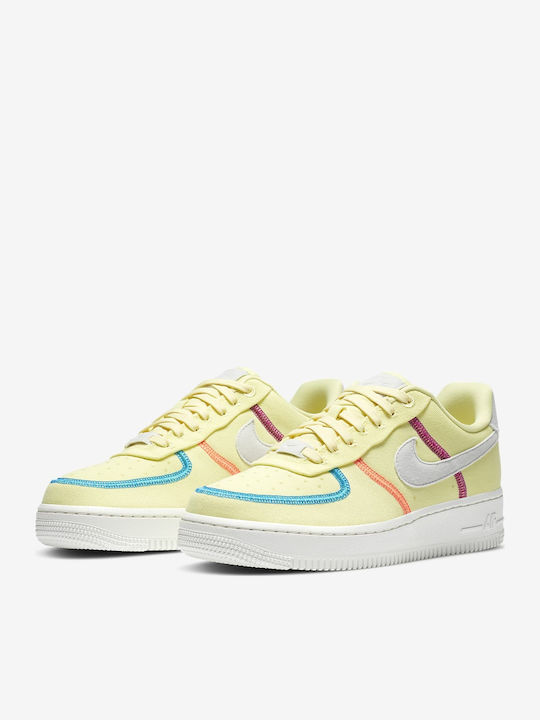 Nike Air Force 1 '07 LX Γυναικεία Sneakers Κίτρινα