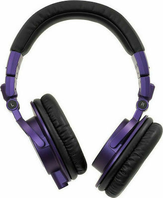 Audio Technica ATH-M50x Wired Over Ear Studio Headphones Purple