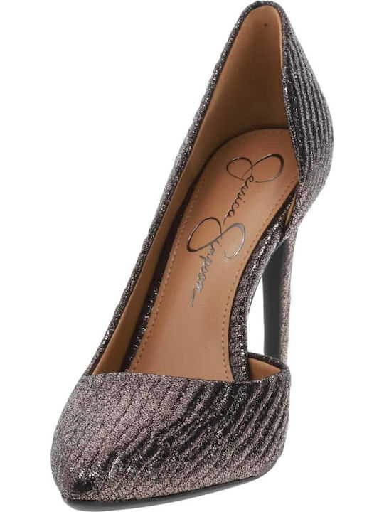 Pheona Pumps mit Stiletto-Absatz Silber