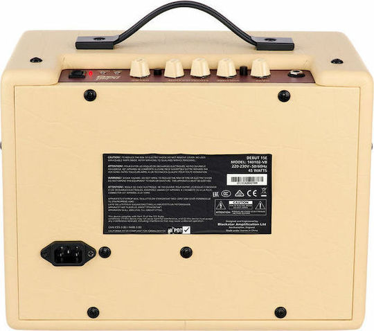 Blackstar Debut 15E Combo Ενισχυτής Ηλεκτρικής Κιθάρας 2 x 3" 15W Μπεζ