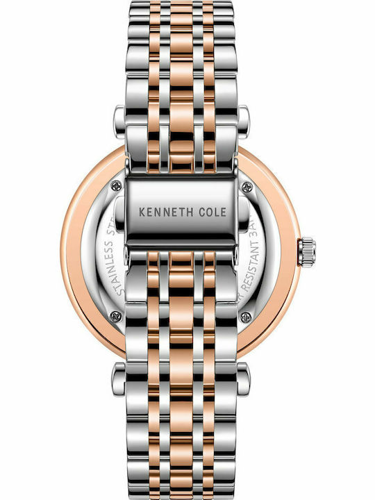 Kenneth Cole Ρολόι Μπαταρίας με Μεταλλικό Μπρασελέ