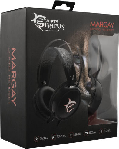 White Shark GH-1947 Margay On Ear Gaming Headset με σύνδεση 2x3.5mm / USB