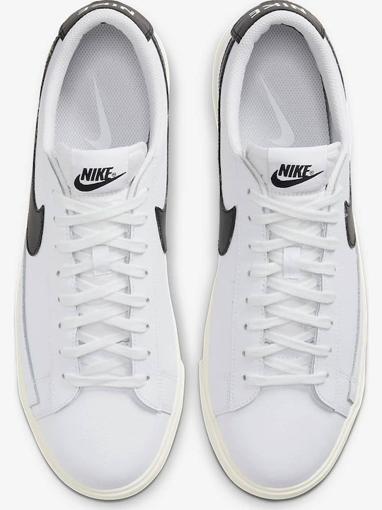 Blazer Low Leather Sneakers White