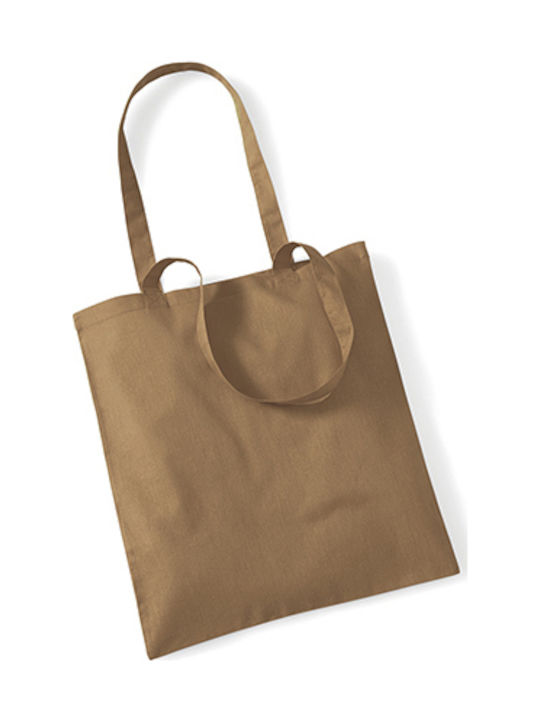 Westford Mill Βαμβακερή Τσάντα για Ψώνια Caramel Westford Mill Βαμβακερή Τσάντα για Ψώνια Caramel