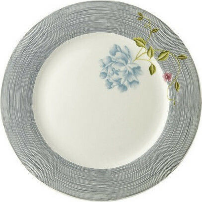 Laura Ashley Πιατέλα Stripe 30cm Сервизна Плато от Порцелан 1бр