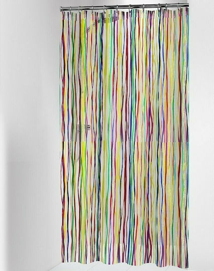 Sealskin Rigato Multi Κουρτίνα Μπάνιου 180x200 cm Πολύχρωμη
