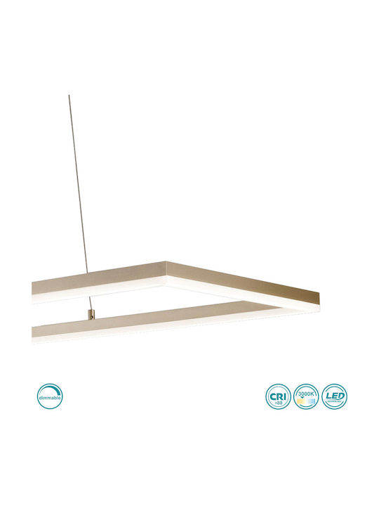 Fabas Luce Bard Pendant Light LED with Warm White Light Gold