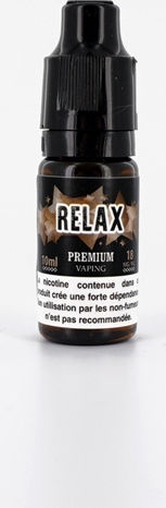 E-Liquid France Ready-to-use E-Liquid Relax with Smoking Flavor 6mg 10ml