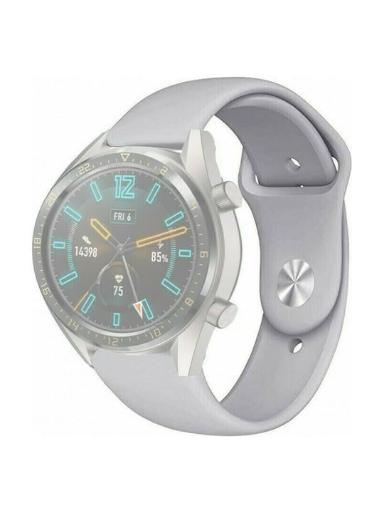 Armband Silikon mit Pin Gray (Huawei Watch GT / GT2 (46mm))