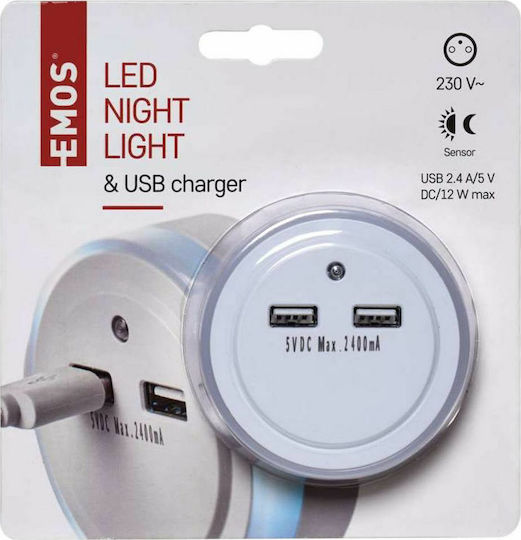 Emos LED Night Light Plug with Photocell 1pcs