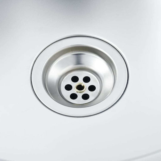 vidaXL 145073 Ένθετος Inox Brushed Μ75xΠ40cm Ασημί vidaXL 145073 Ένθετος Inox Brushed Μ75xΠ40cm Ασημί