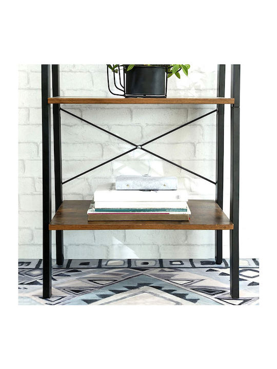 Bookcase Brown 56x34x137.5cm