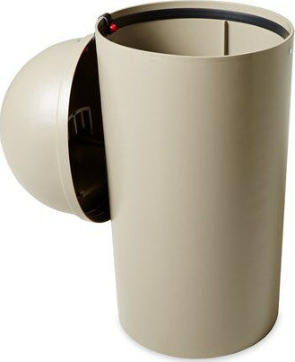 Rubbermaid Kunststoff Gewerbliche Abfallbehälter Abfall Marshal 95Es Beige