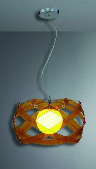 Home Lighting Amarylis Pendant Light Orange with Socket E27 45x45x120cm