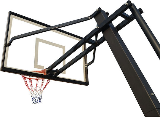 AMILA Deluxe Baskelball Hoop cu suport și înălțime ajustabilă 160-325buc