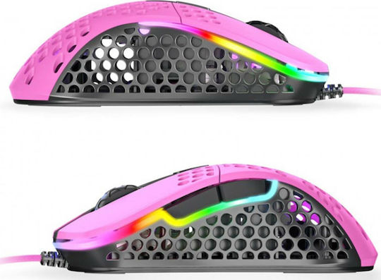 Xtrfy M4 RGB Gaming Mouse 16000 DPI Pink
