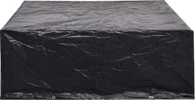 vidaXL Wasserdicht Schutzhülle Esstisch 250x210x90cm in Schwarz Farbe 2Stück