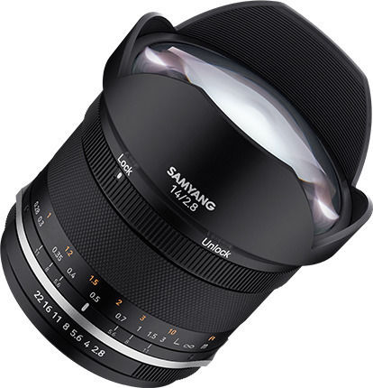 Samyang Crop Φωτογραφικός Φακός MF 14mm F2.8 MK2 Wide Angle για Sony E Mount Μαύρος