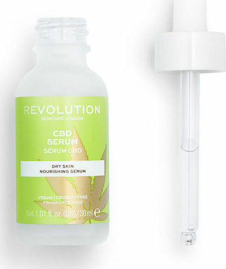 Revolution Beauty Serum CBD pentru Fata pentru Hrănitor 30ml