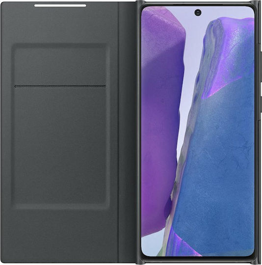 Samsung Led View Cover Book Synthetic Leather Black (Galaxy Note 20)