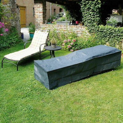 Nature Chaise Lounge Cover Gray 205x78x40cm