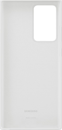 Samsung Задна корица Силикон Сребрист (Galaxy Note 20 Ultra)