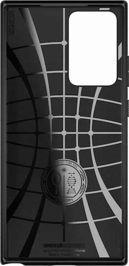 Spigen Liquid Air Back Cover Σιλικόνης Μαύρο (Galaxy Note 20 Ultra)