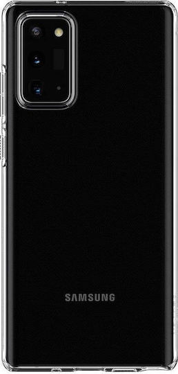 Spigen Liquid Crystal Back Cover Σιλικόνης Διάφανο (Galaxy Note 20)