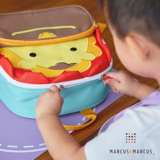 Marcus & Marcus Kids' Insulated Lunch Bag Backpack 3.5L Multicolour 23x9x23cm