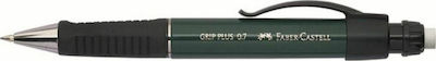 Faber-Castell Plus Μηχανικό Μολύβι 0.7mm με Γόμα Πράσινο